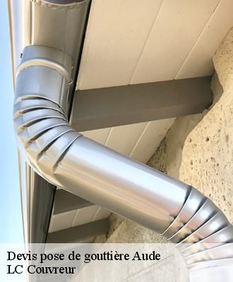 Devis pose de gouttière