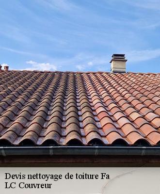 Devis nettoyage de toiture