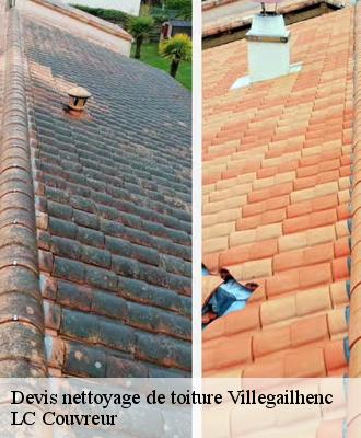 Devis nettoyage de toiture