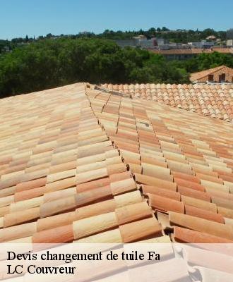 Devis changement de tuile