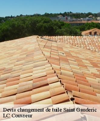 Devis changement de tuile