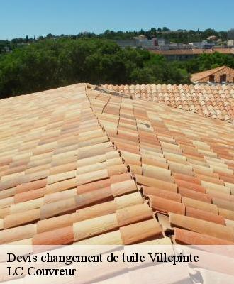 Devis changement de tuile