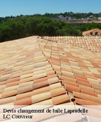 Devis changement de tuile