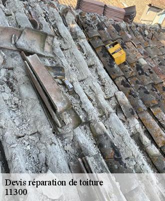 Devis réparation de toiture