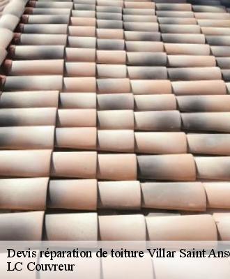 Devis réparation de toiture