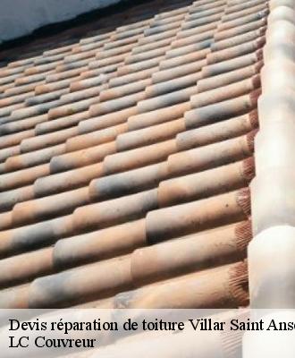 Devis réparation de toiture