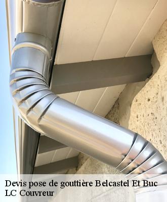 Devis pose de gouttière