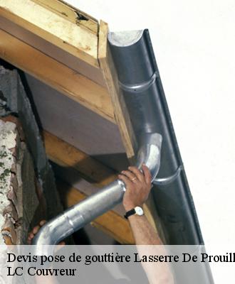 Devis pose de gouttière