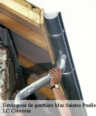 Devis pose de gouttière