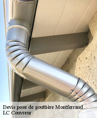 Devis pose de gouttière