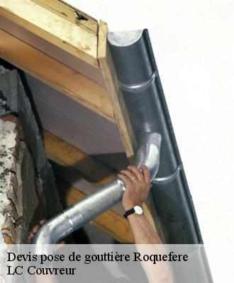 Devis pose de gouttière