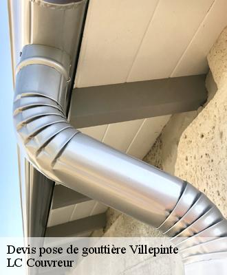 Devis pose de gouttière