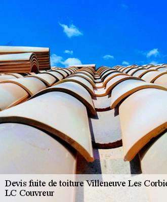 Devis fuite de toiture