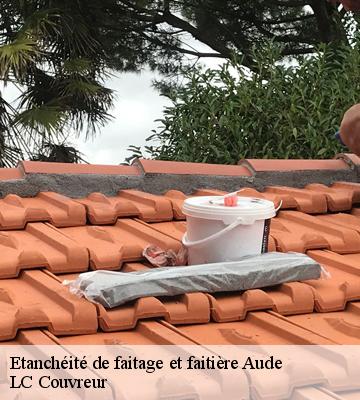 Etanchéité de faitage et faitière