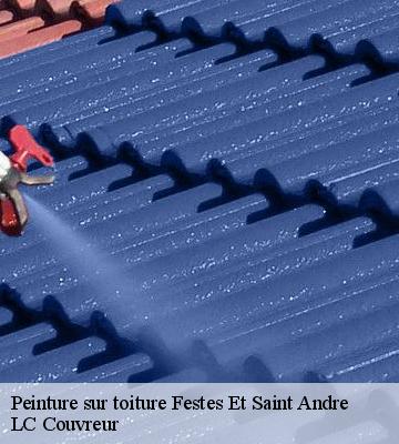 Peinture sur toiture