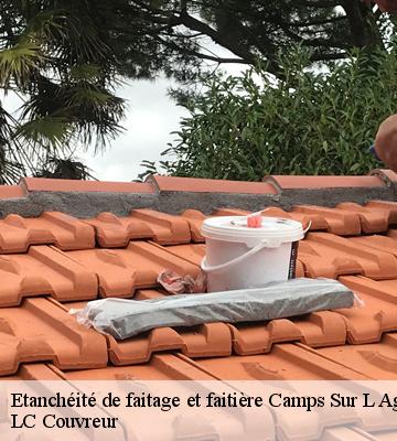 Etanchéité de faitage et faitière