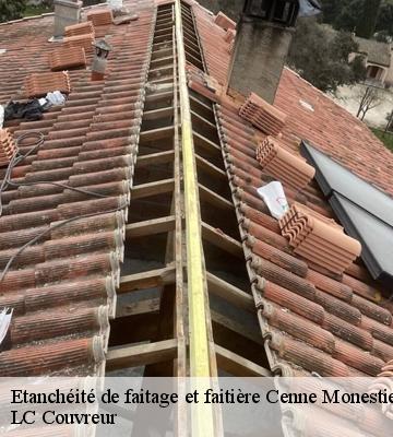 Etanchéité de faitage et faitière