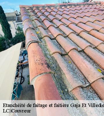 Etanchéité de faitage et faitière