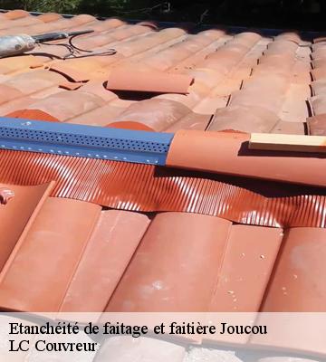 Etanchéité de faitage et faitière