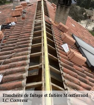 Etanchéité de faitage et faitière