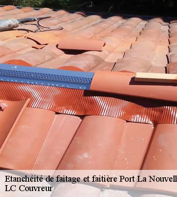 Etanchéité de faitage et faitière