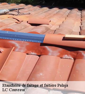 Etanchéité de faitage et faitière