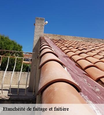 Etanchéité de faitage et faitière