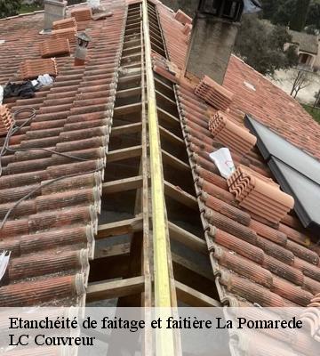 Etanchéité de faitage et faitière