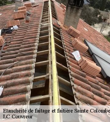 Etanchéité de faitage et faitière