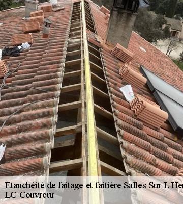 Etanchéité de faitage et faitière