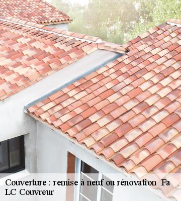 Couverture : remise à neuf ou rénovation 