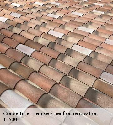 Couverture : remise à neuf ou rénovation 