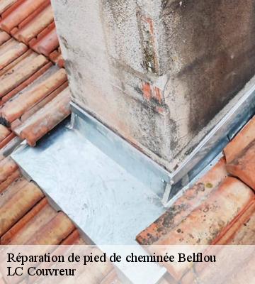Réparation de pied de cheminée