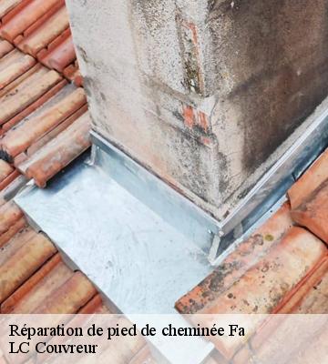 Réparation de pied de cheminée