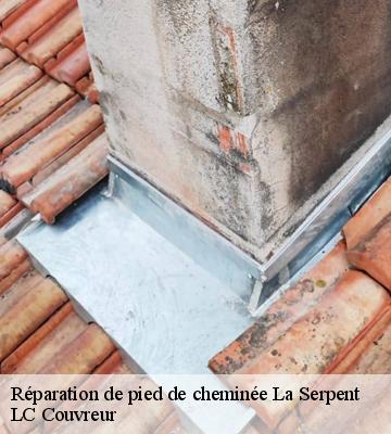 Réparation de pied de cheminée